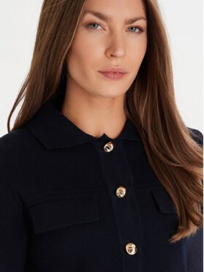 Morgan Kardigan 252-MIMDIE Granatowy Regular Fit