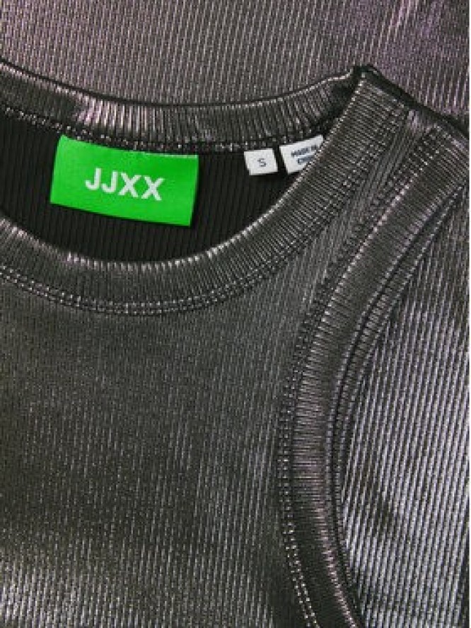 JJXX Top Forest 12266215 Srebrny Slim Fit
