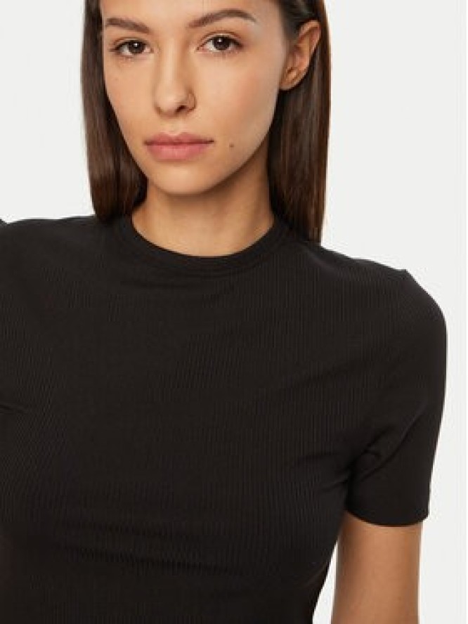 Calvin Klein T-Shirt K20K208052 Czarny Slim Fit