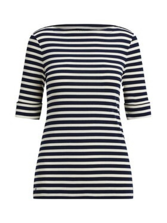 LAUREN RALPH LAUREN Bluzka 200980041002 Biały Slim Fit