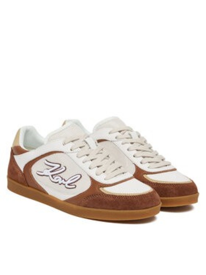 KARL LAGERFELD Sneakersy Kandidate KL63816 Brązowy