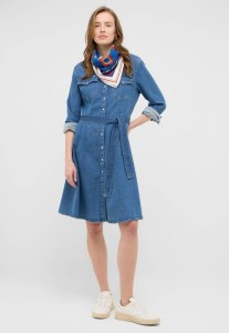 Damska Sukienka Mustang Style Elisa Denim Dress Denim Blue 1016938 5000 680