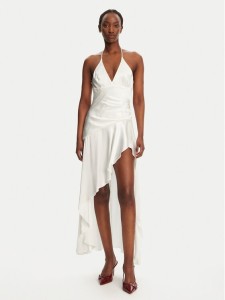 Bardot Sukienka koktajlowa Sorella 59797DB Biały Regular Fit