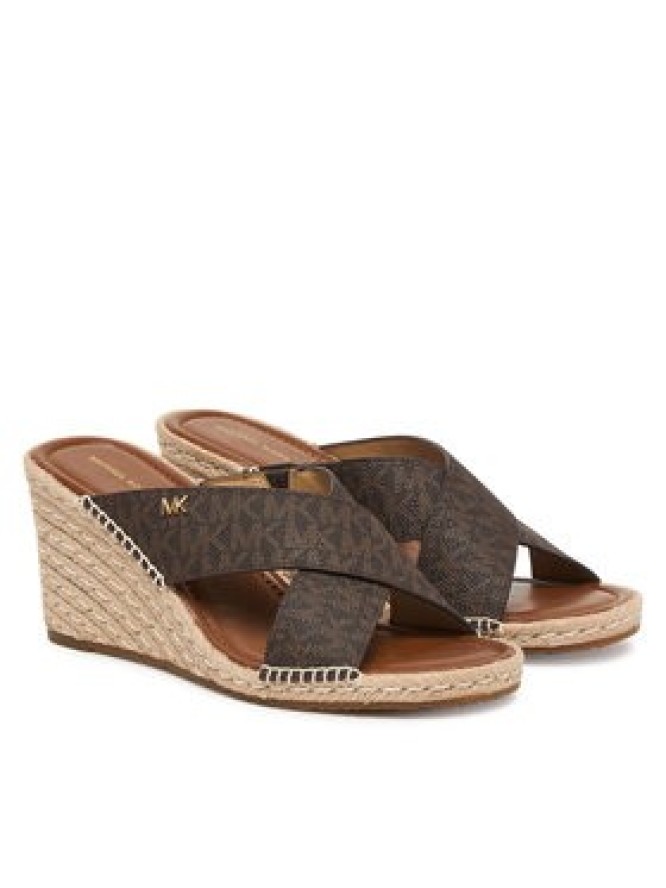MICHAEL Michael Kors Espadryle Kenzie 40R6KZMS1B Brązowy