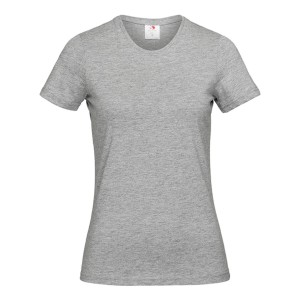 Koszulka Damska Classic Heather Fitted T-shirt