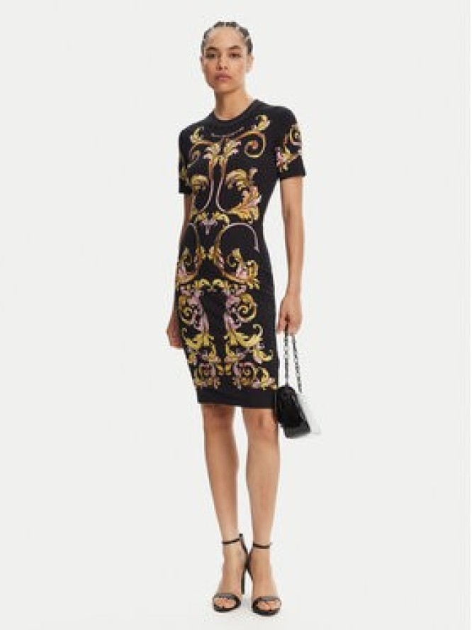 Versace Jeans Couture Sukienka codzienna 78HAO9P9 Czarny Slim Fit