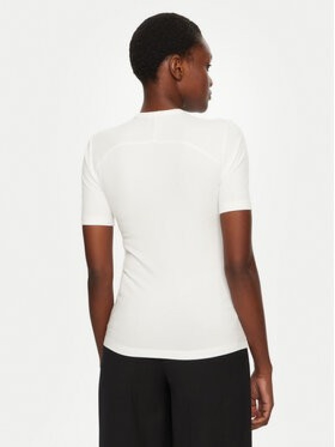 Calvin Klein T-Shirt K20K208052 Biały Slim Fit