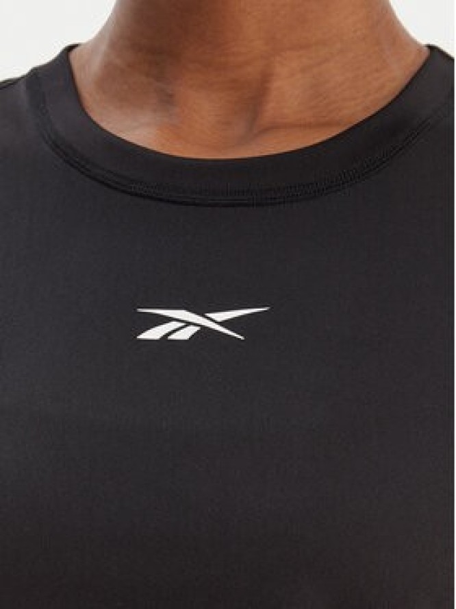 Reebok T-Shirt Essential RK25608CCW Czarny Regular Fit