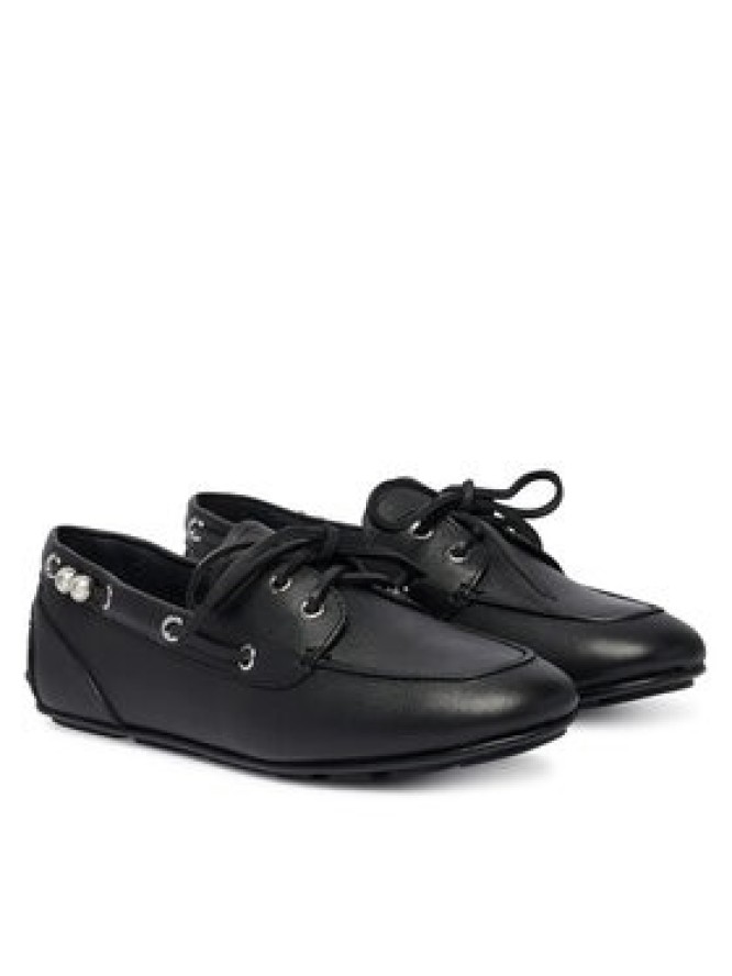 KARL LAGERFELD Baleriny KL40825 Czarny