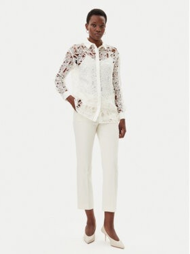 Marciano Guess Koszula 5GGH35 7318A Écru Regular Fit