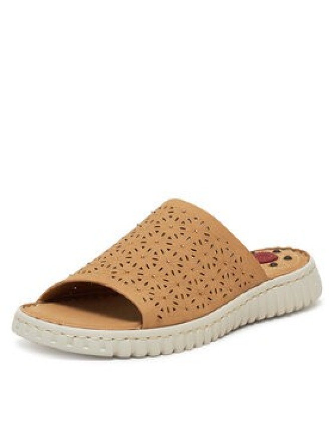 Go Soft Klapki LA3J9143-4 Beżowy