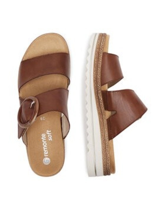 Remonte Klapki D0Q51-24 Brązowy