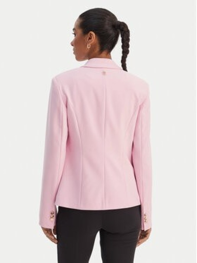 Fracomina Marynarka FR26SJ1001W42901 Różowy Regular Fit