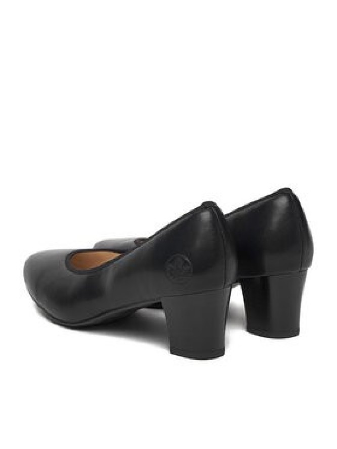 Rieker Półbuty 44650-04 Czarny