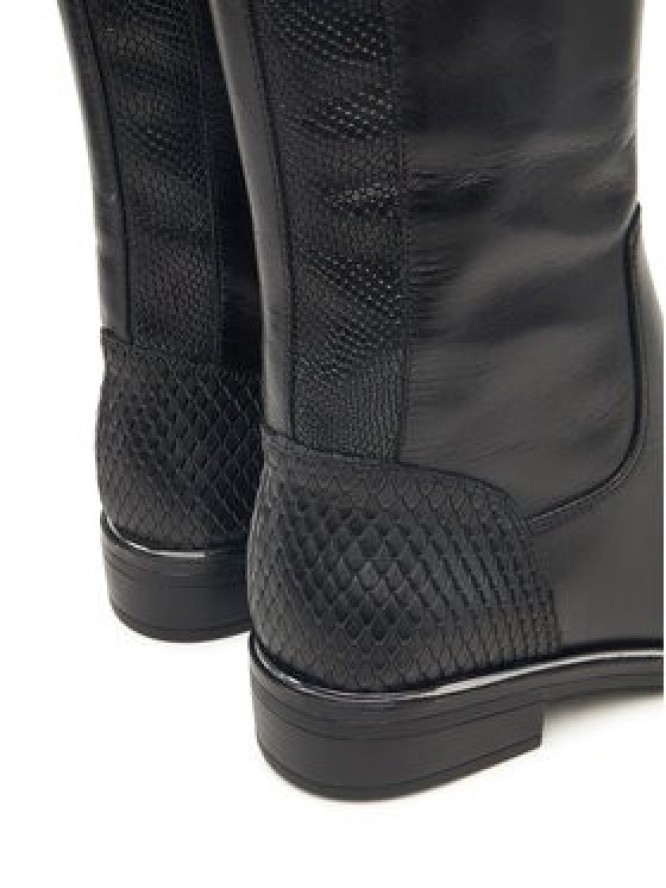 Caprice Oficerki 9-25525-45 Czarny