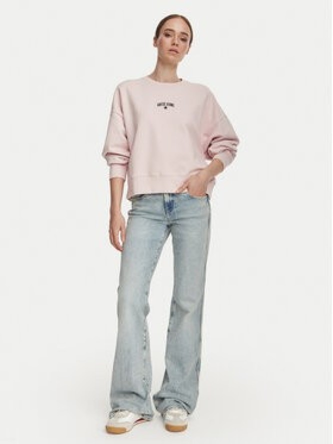 Guess Jeans Bluza W6YQ03 K3828 Różowy Regular Fit