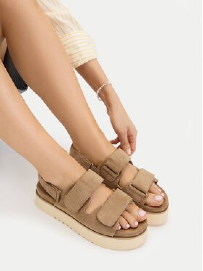 Roxy Sandały CWBEOB-HY22031-3 Beżowy