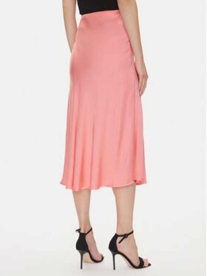 Fracomina Spódnica midi FJ25SG2003W45101 Koralowy Regular Fit