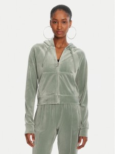 Juicy Couture Bluza Madison JCWA122001 Zielony Slim Fit