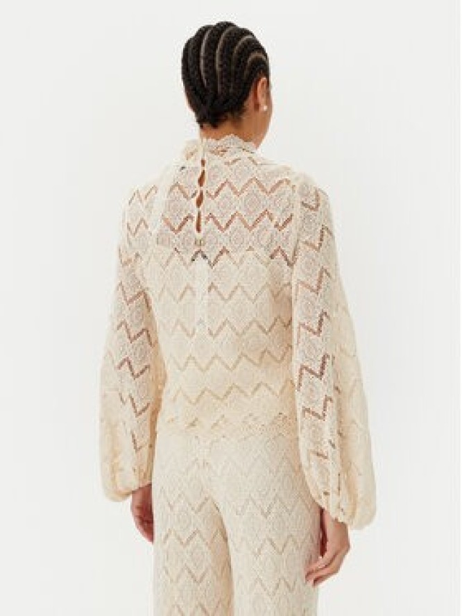 TWINSET Bluzka 251TP2404 Beżowy Regular Fit