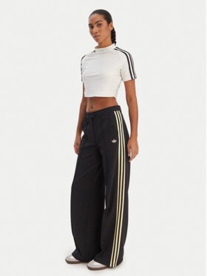 adidas Spodnie materiałowe Sport Tailored KD2963 Czarny Wide Leg