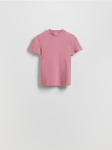 T-shirt regular - jasnofioletowy