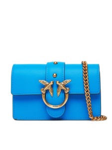 PINKO Torebka Love One Micro C . AI 24-25 PCPL 100064 A0F1 Niebieski