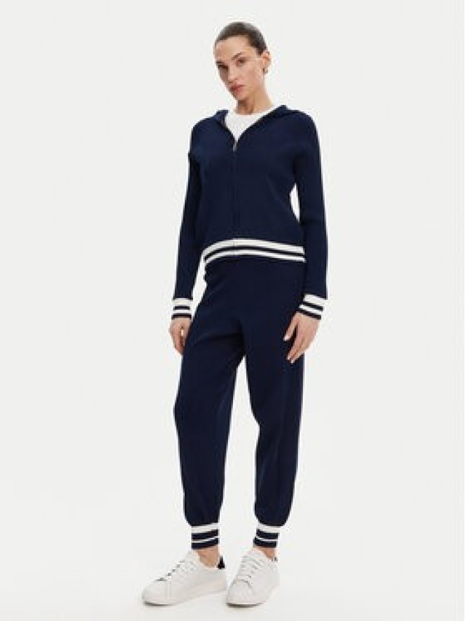 Fracomina Kardigan FJ25ST7003K41601 Granatowy Regular Fit