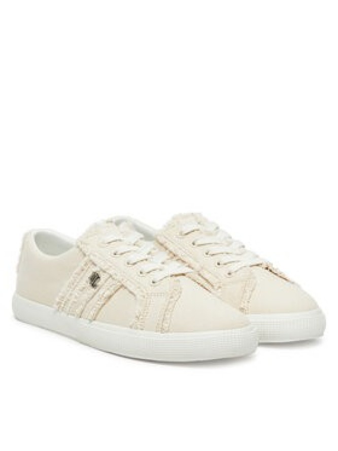 LAUREN RALPH LAUREN Sneakersy Janson Fray 802967040001 Écru