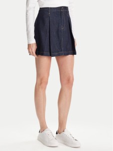 Calvin Klein Jeans Spódnica jeansowa LV047C717G Granatowy Regular Fit