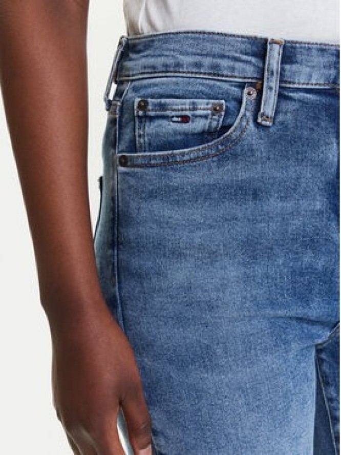 Tommy Jeans Jeansy Sylvia DW0DW20654 Niebieski Flare Fit