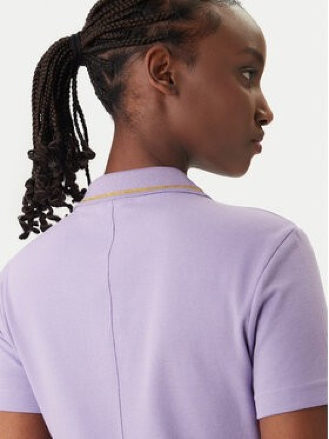 Versace Jeans Couture Sukienka codzienna 80HAOT03 CJ01T Fioletowy Slim Fit