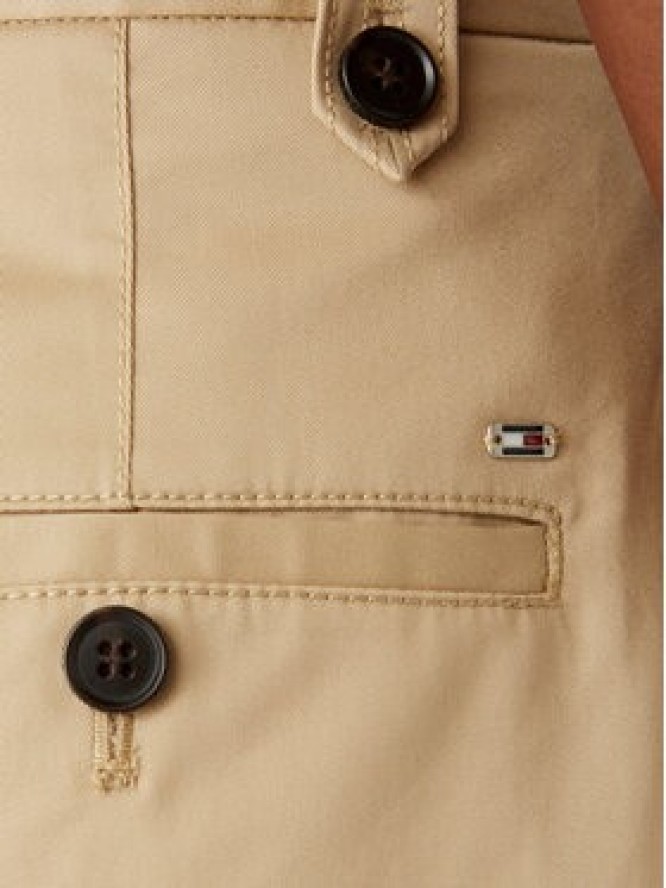 Tommy Hilfiger Spódnica mini WW0WW52106 Beżowy Regular Fit
