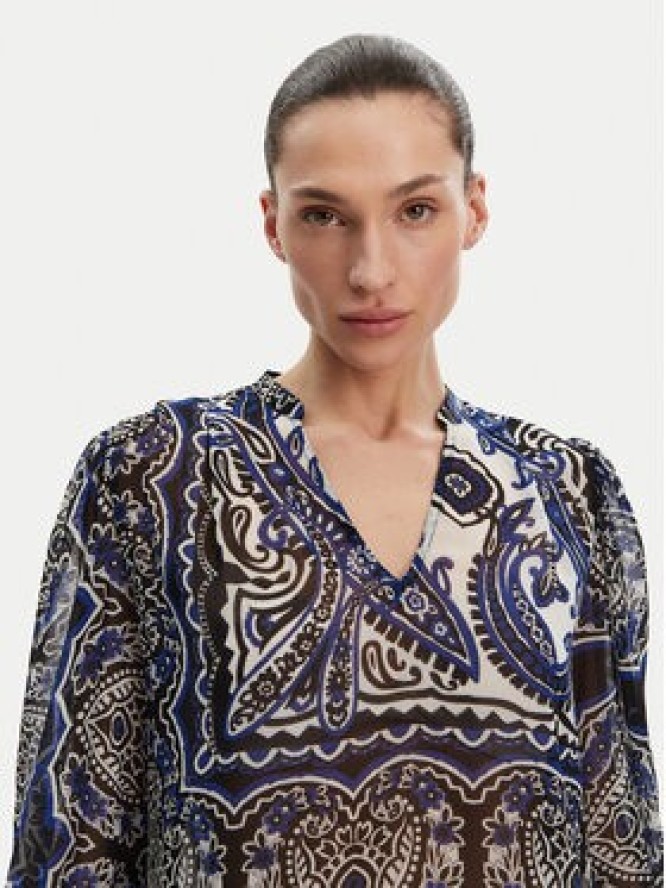 Morgan Bluzka 251-OJAL.F Granatowy Regular Fit