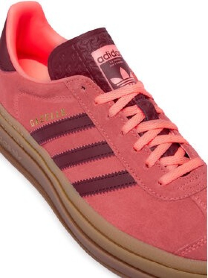 adidas Sneakersy Gazelle Bold KI7213 Pomarańczowy