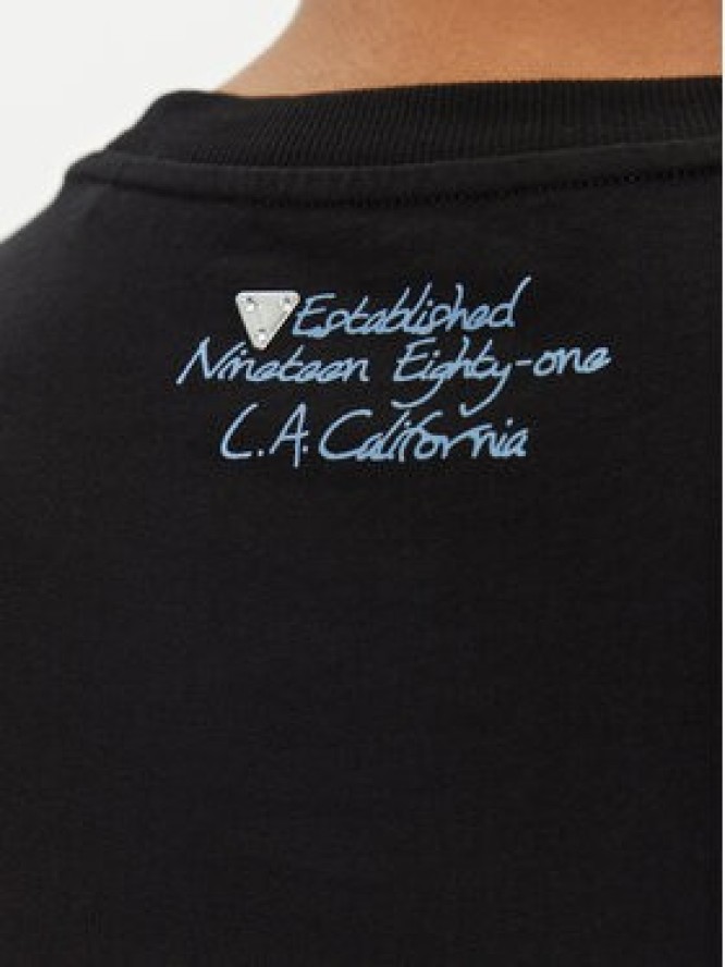 Guess T-Shirt W5GI03 I3Z14 Czarny Regular Fit