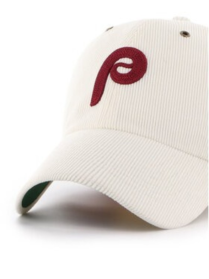 47 Brand Czapka z daszkiem MLB Philadelphia Phillies B-TCDCU19IWS Écru