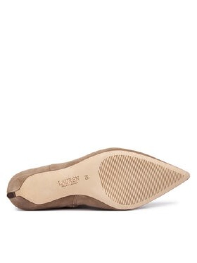 LAUREN RALPH LAUREN Botki McKay 802967779008 Beżowy