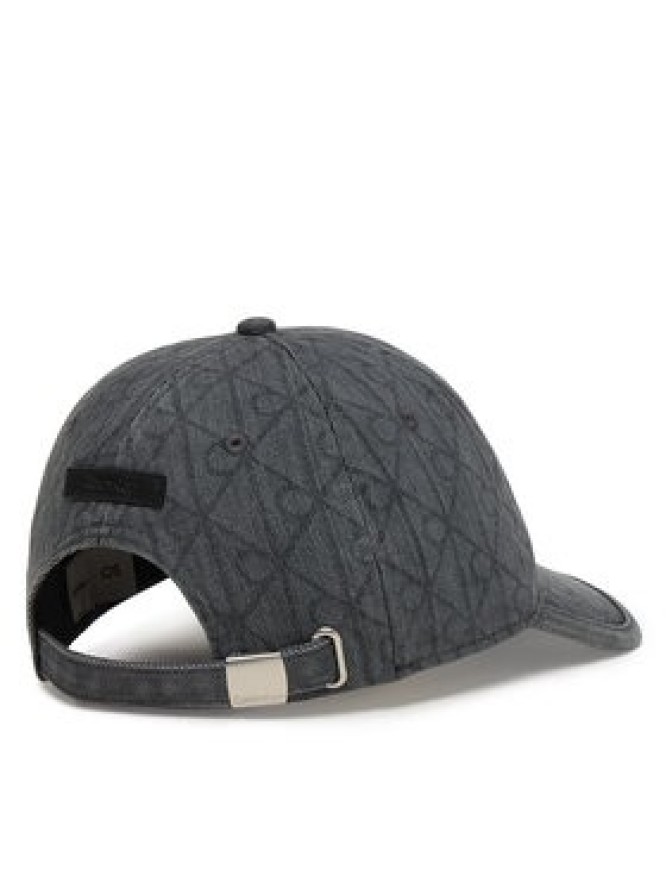 Calvin Klein Czapka z daszkiem Denim Emblem Burnout LV04F5042G Szary
