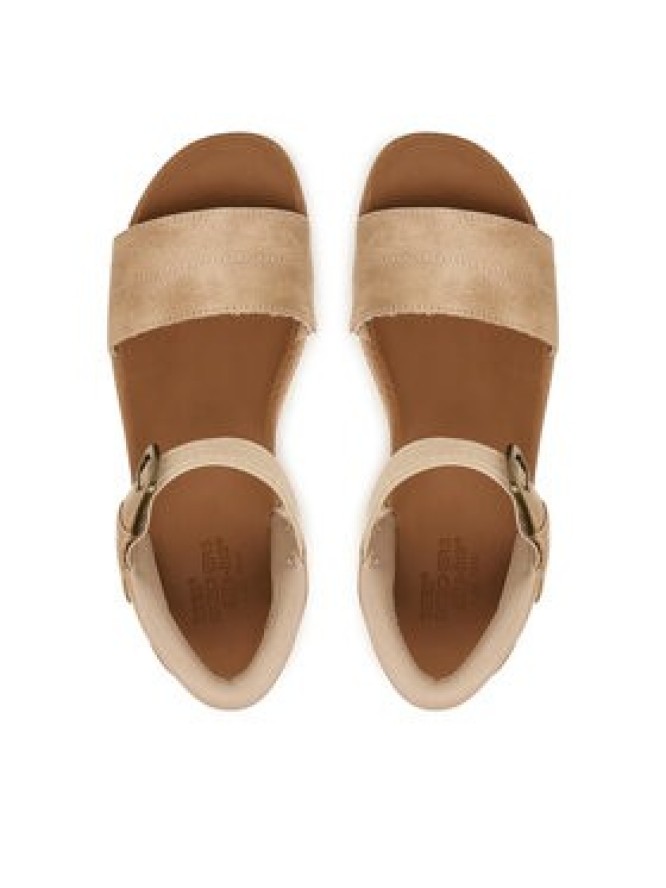 Skechers Sandały Bobs Sun Vibe 114423/NAT Beżowy