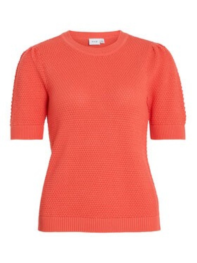 Vila Sweter Dalo 14084421 Różowy Regular Fit