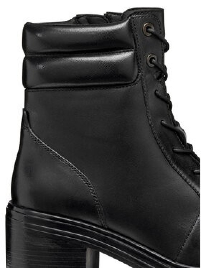 Geox Trzewiki D Damiana D56QCC 043TU C9999 Czarny