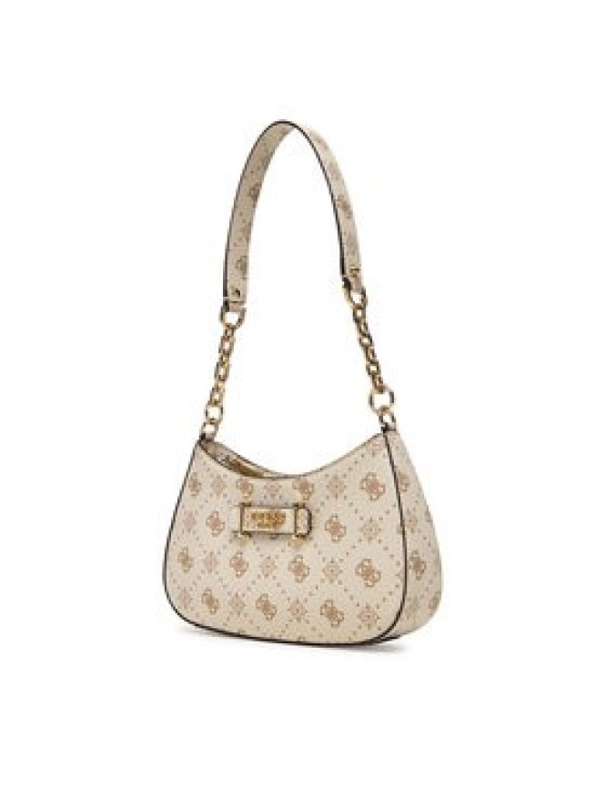 Guess Torebka Carrie Logo HWGP98 98180 Écru