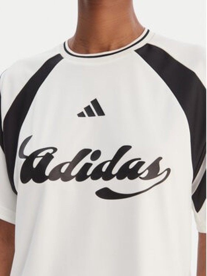 adidas T-Shirt House Of Tiro KB6126 Biały Regular Fit