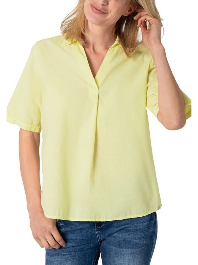 Timezone Bluzka w kolorze żółtym rozmiar: XXL