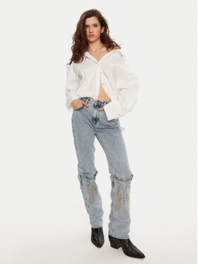 One Teaspoon Jeansy 26712 Niebieski Straight Fit