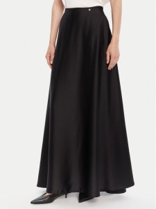 Rinascimento Spódnica trapezowa CFC0125080003 Czarny Regular Fit