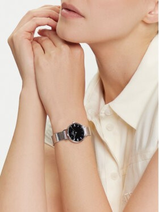 Daniel Wellington Zegarek Petite Reflection 28 DW00100796 Srebrny
