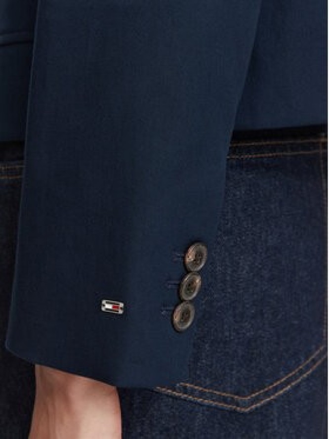 Tommy Hilfiger Marynarka Dressing WW0WW50146 Granatowy Regular Fit