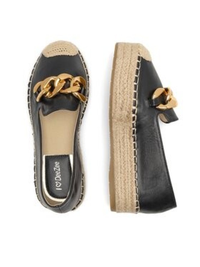 DeeZee Espadryle WSS20375-27 Czarny